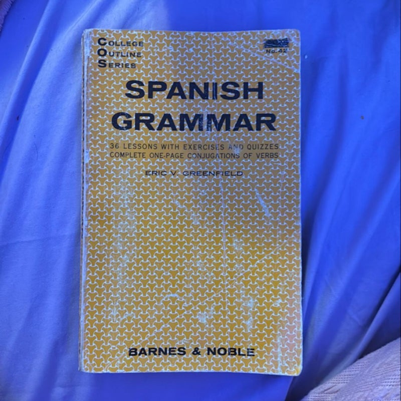 Spanish Grammar