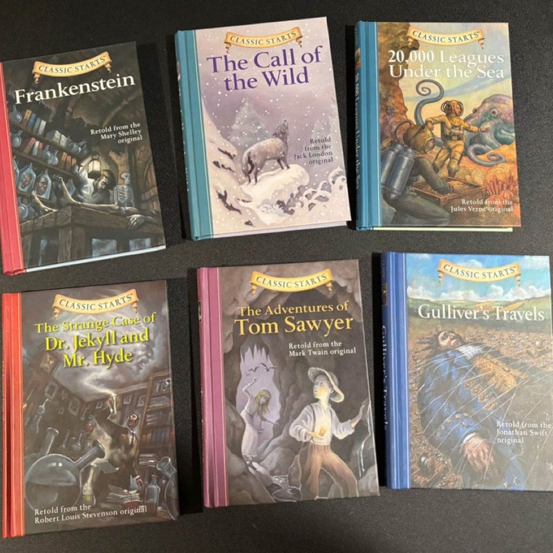 Lot of 6 Classic Starts Books (Hardback)