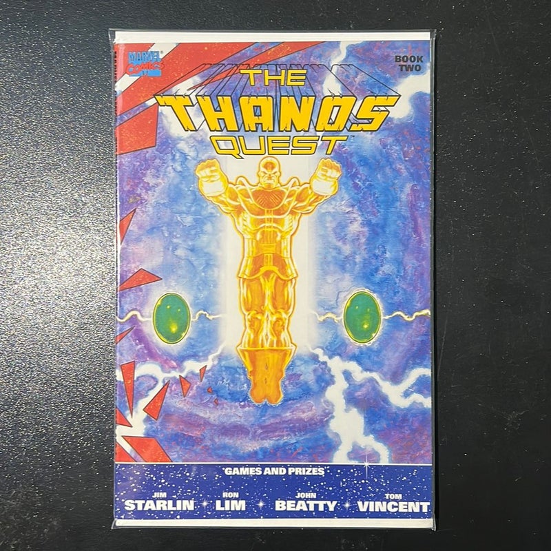 The Thanos Quest Book Two Games and Prizes