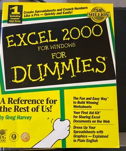 Excel 2000 for Windows® for Dummies®