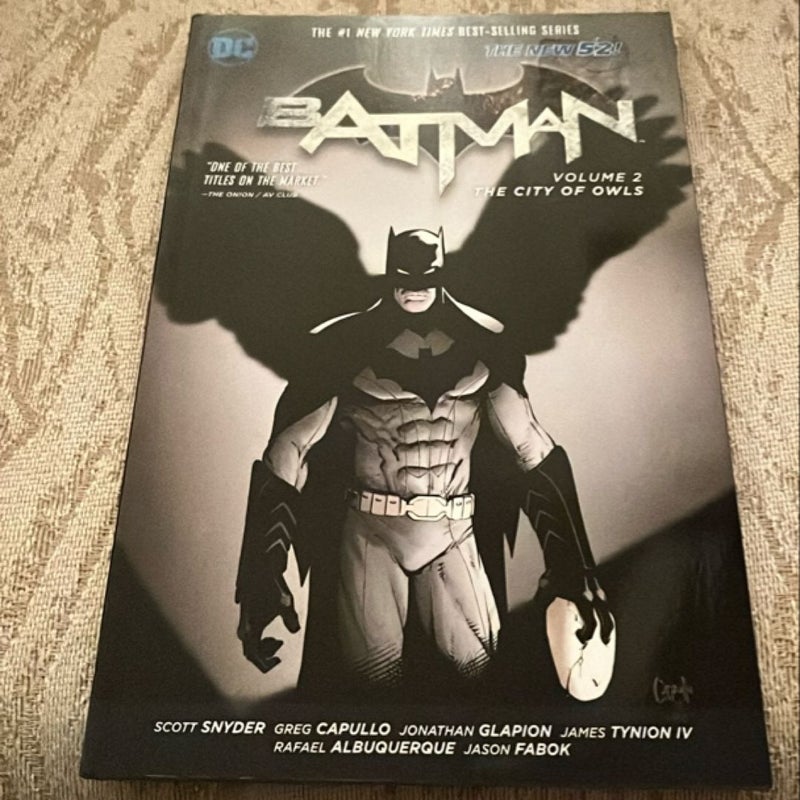 Batman Vol 2 City of Owls New 52