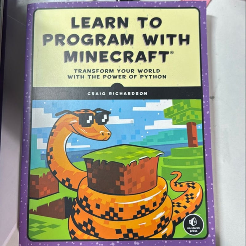 Learn to Program with Minecraft