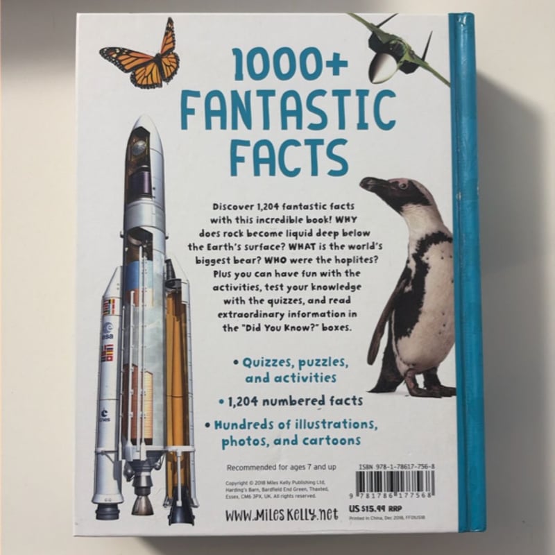 1000+ Fantastic Facts by No Author