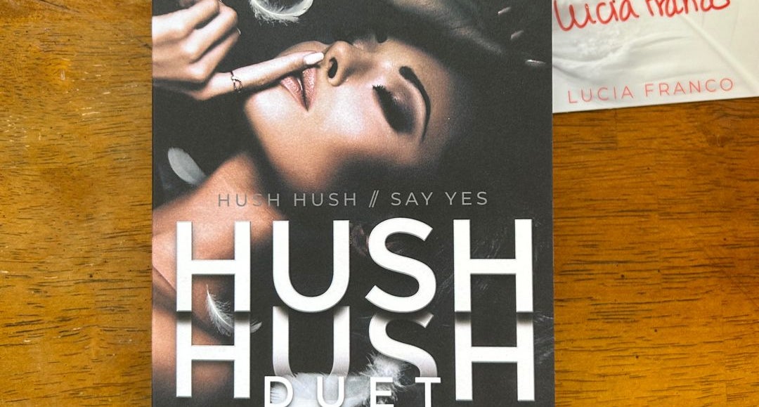 Special edition *signed* Hush Hush by Lucia Franco w/ pillow outlet case