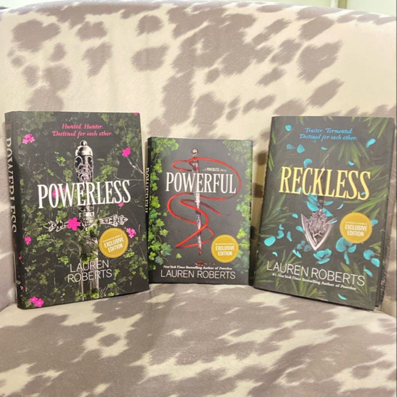 Powerless; Powerful; Reckless Barnes and Noble Editions