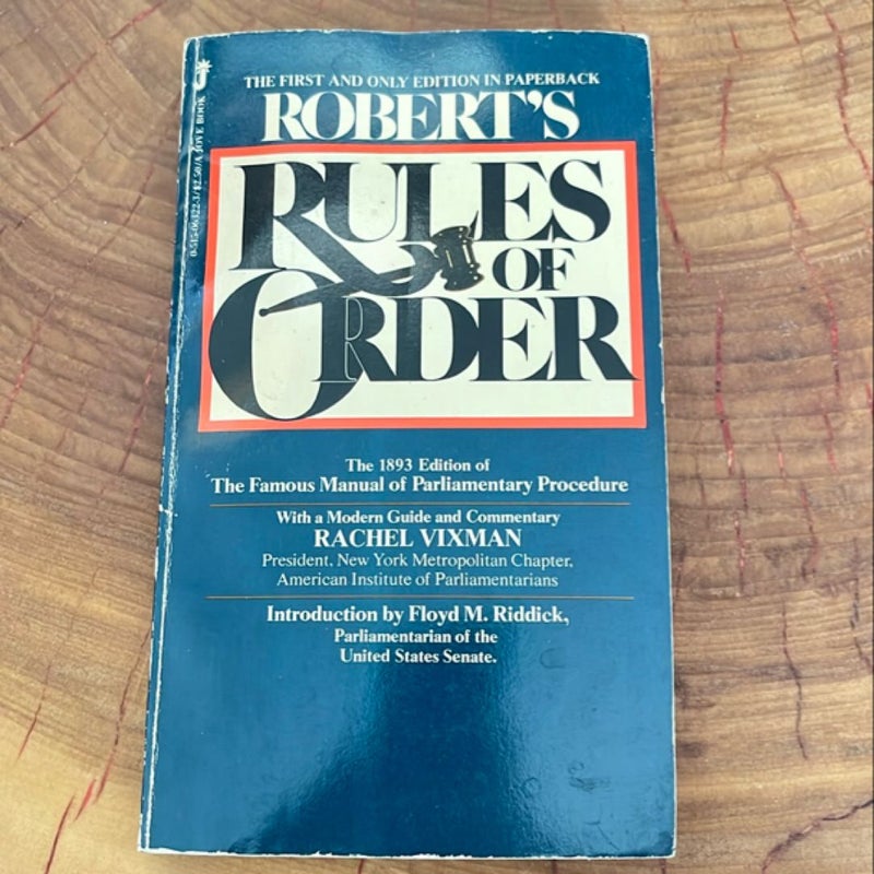 Robert's Rules of Order Newly Revised, 12th Edition