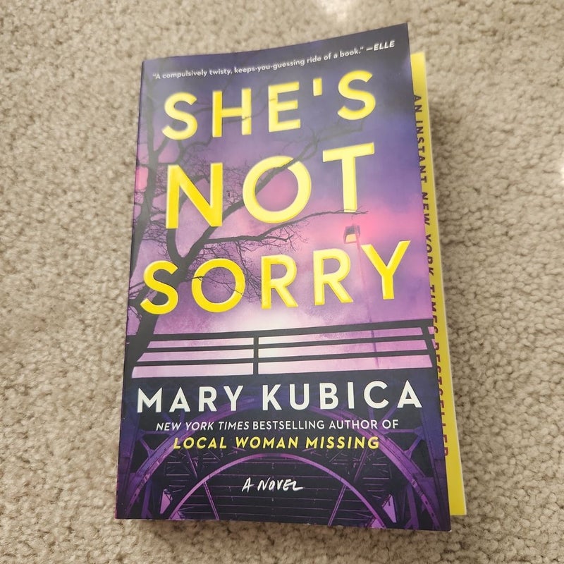 She's Not Sorry