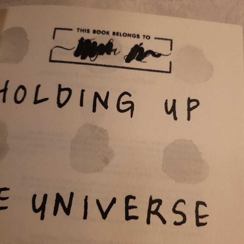 Holding up the Universe