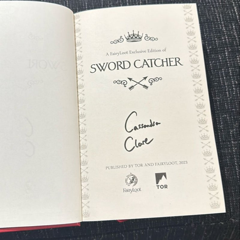 Fairyloot Sword Catcher - Signed