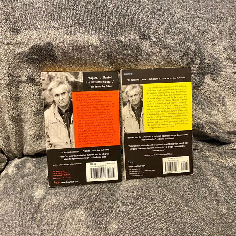 Lot of Wallander books 