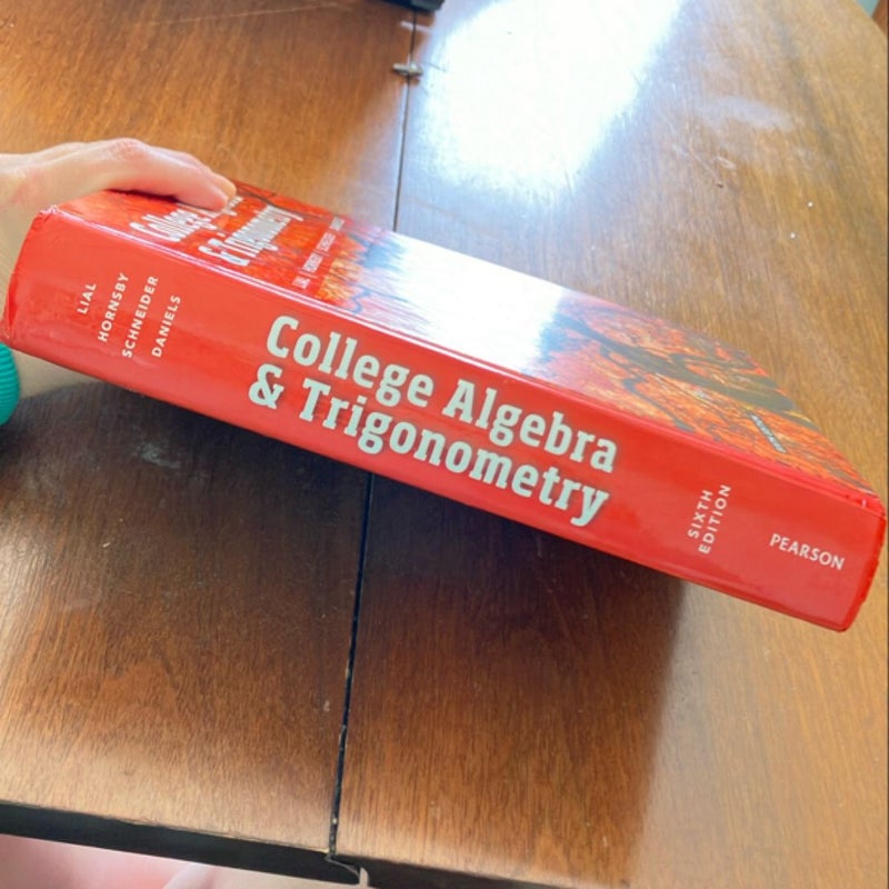 College algebra & trigonometry