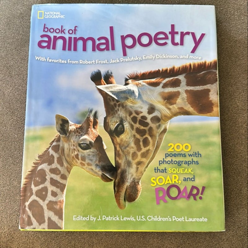 National Geographic Kids Book of Animal Poetry