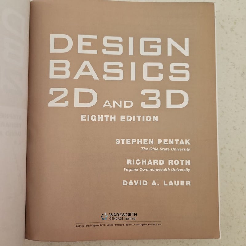 Design Basics : 2D and 3D (with CourseMate Printed Access Card)