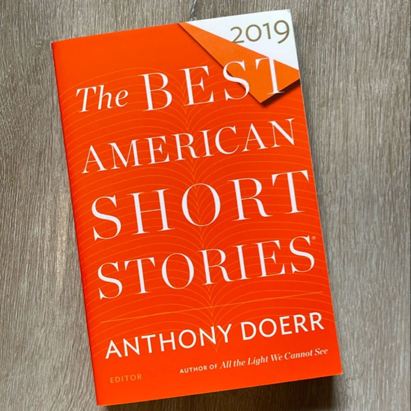 The Best American Short Stories 2019