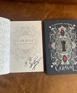 Caraval collectors edition signed by stephanie garber oop