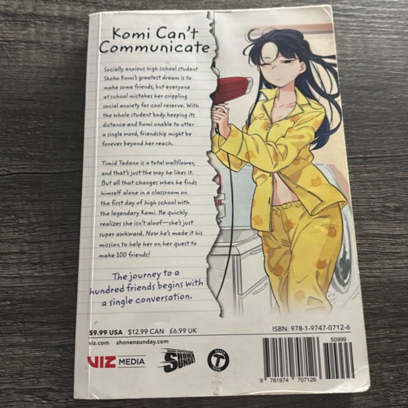 Komi Can't Communicate, Vol. 1