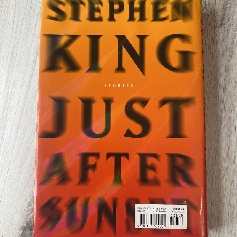 Just after Sunset by Stephen King, Hardcover Pangobooks