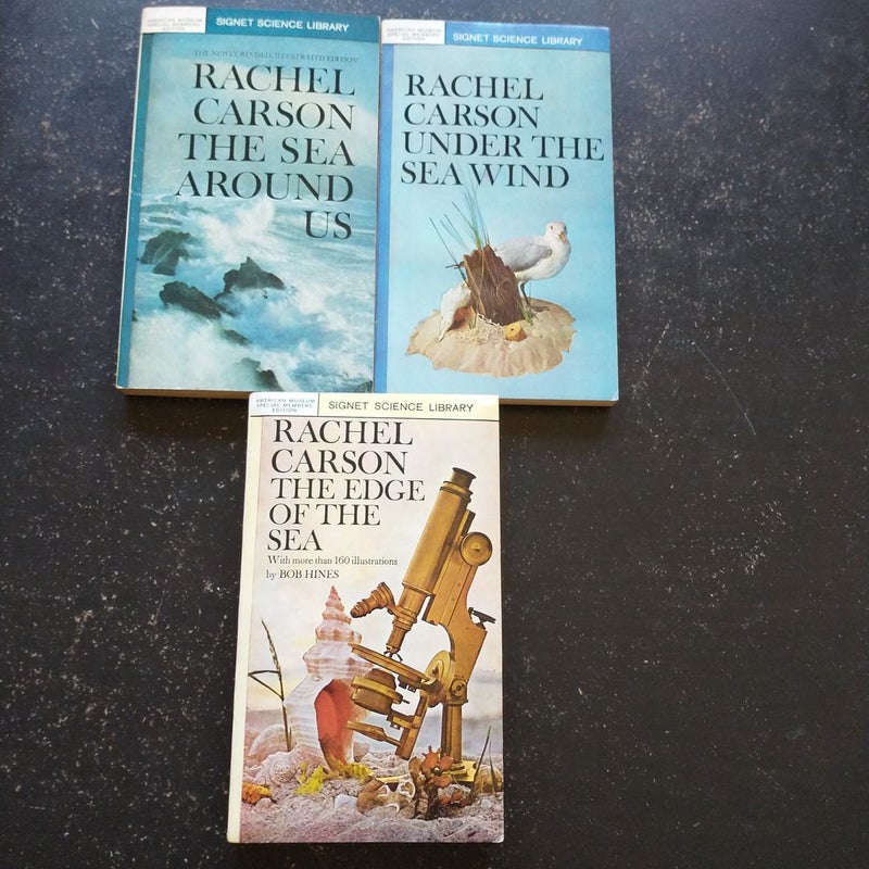 Rachel Carson American Museum Special Members Edition Trilogy Bundle