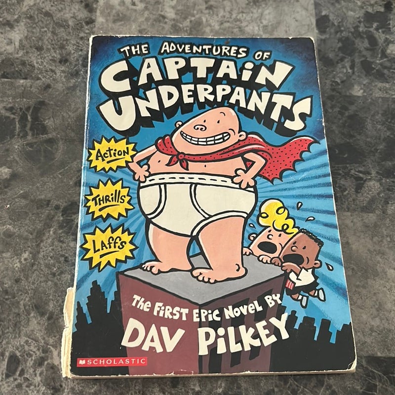 The Adventures of Captain Underpants Book Lot