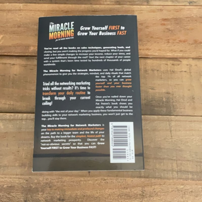 The Miracle Morning for Network Marketers