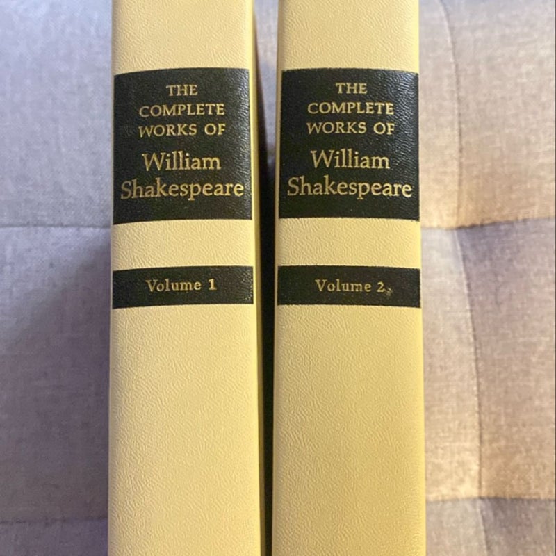 The Complete Works of William Shakespeare Vol. 1 and Vol.2