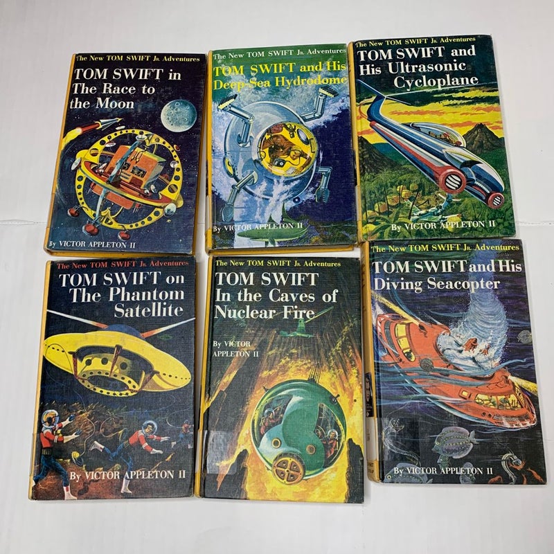 Tom Swift Jr Adventures Books #7-12