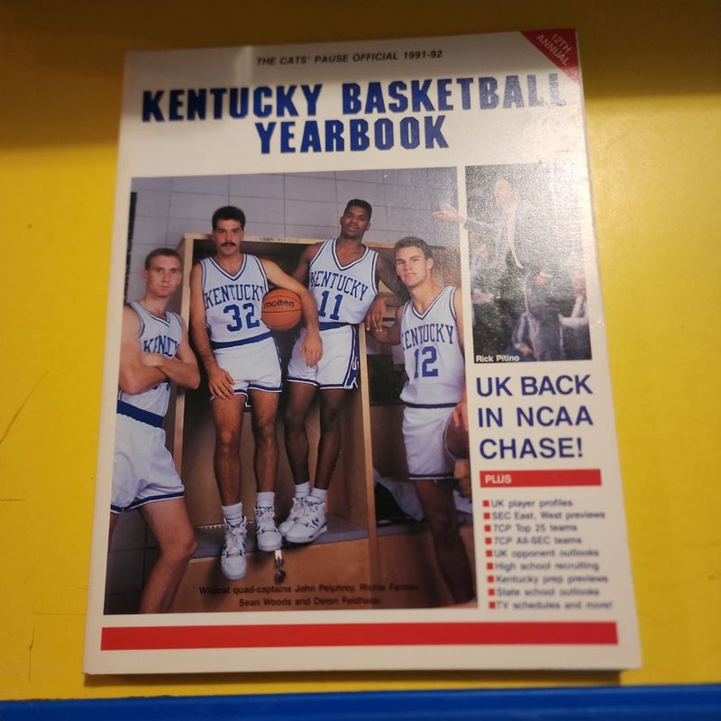 1991-1992 Kentucky Basketball Yearbook