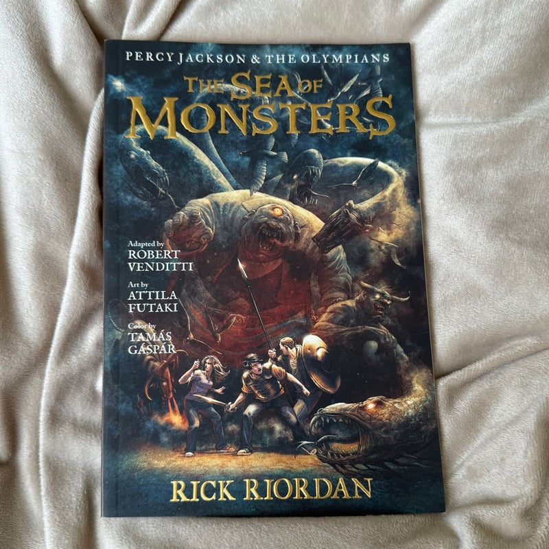 Percy Jackson and the Olympians Sea of Monsters, the: the Graphic Novel ...