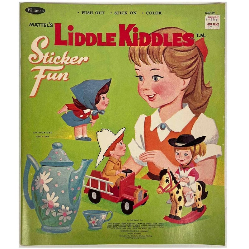 Mattel’s Liddle Kiddles Sticker Fun