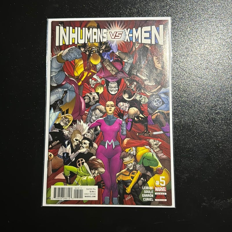 Inhumans VS X-Men # 5 Marvel Comics
