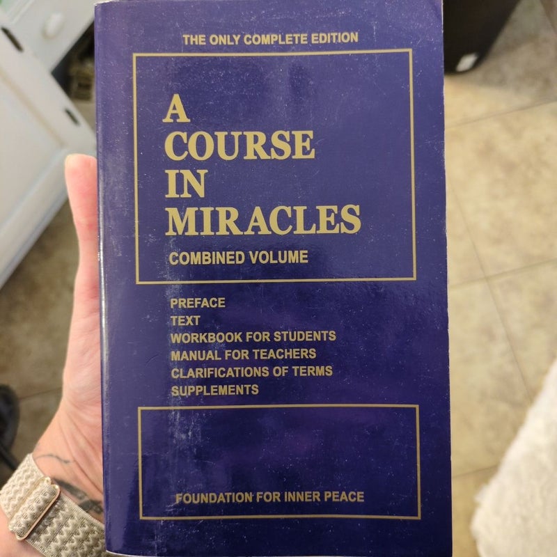 A course in miracles 