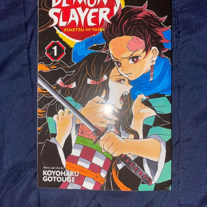 Demon Slayer Manga Vol 1 by Koyoharu Gotouge –