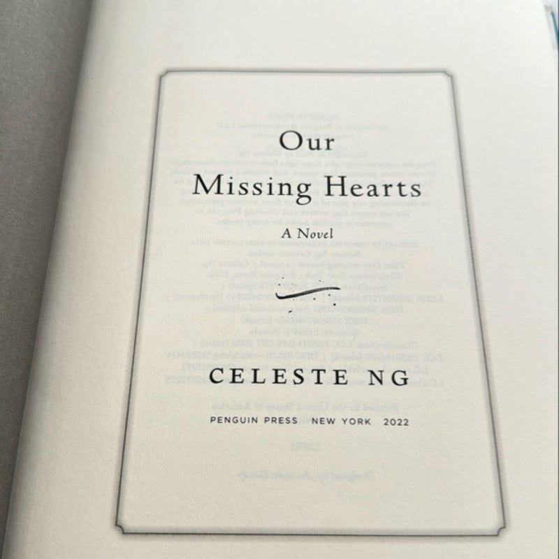 Our Missing Hearts