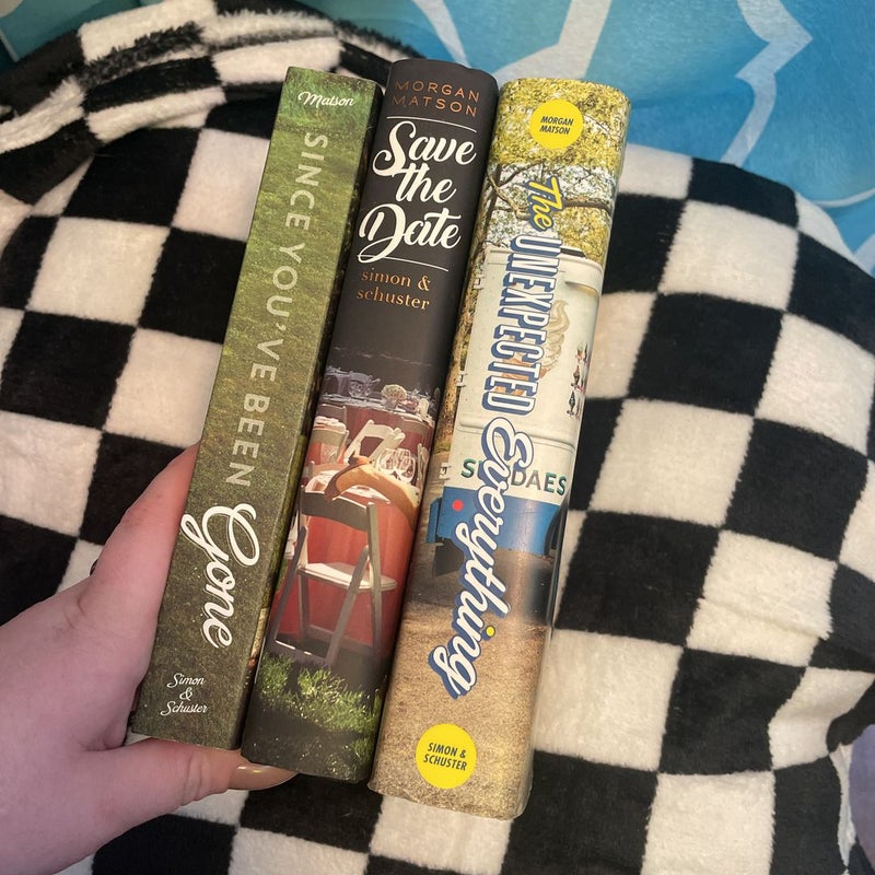 Morgan Matson Bundle (1 signed) 