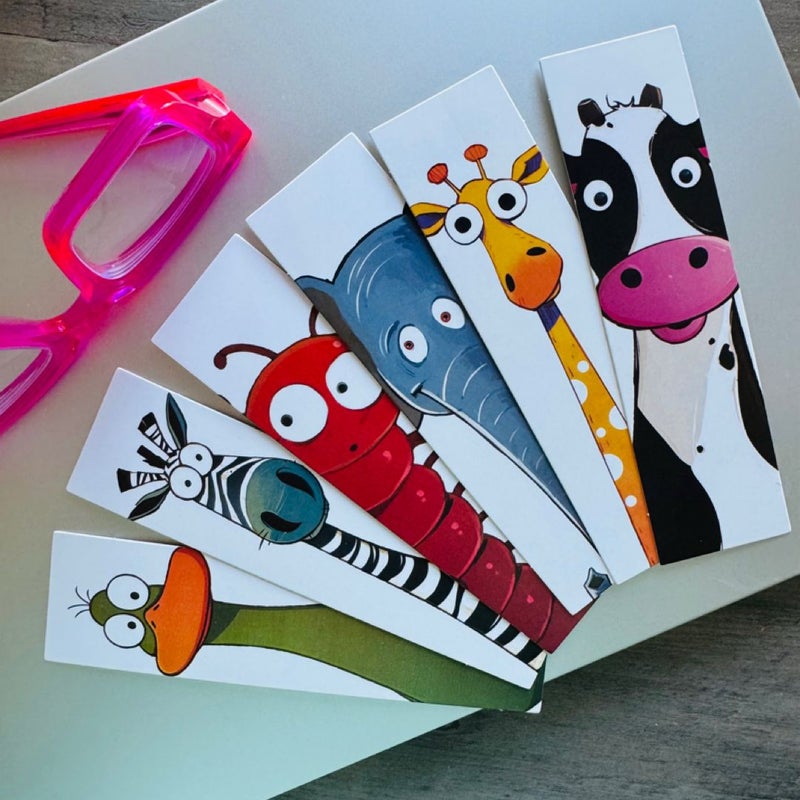 Animal Friends Bookmarks Bundle