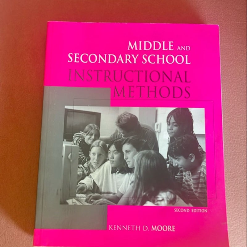 Middle and Secondary School Instructional Methods