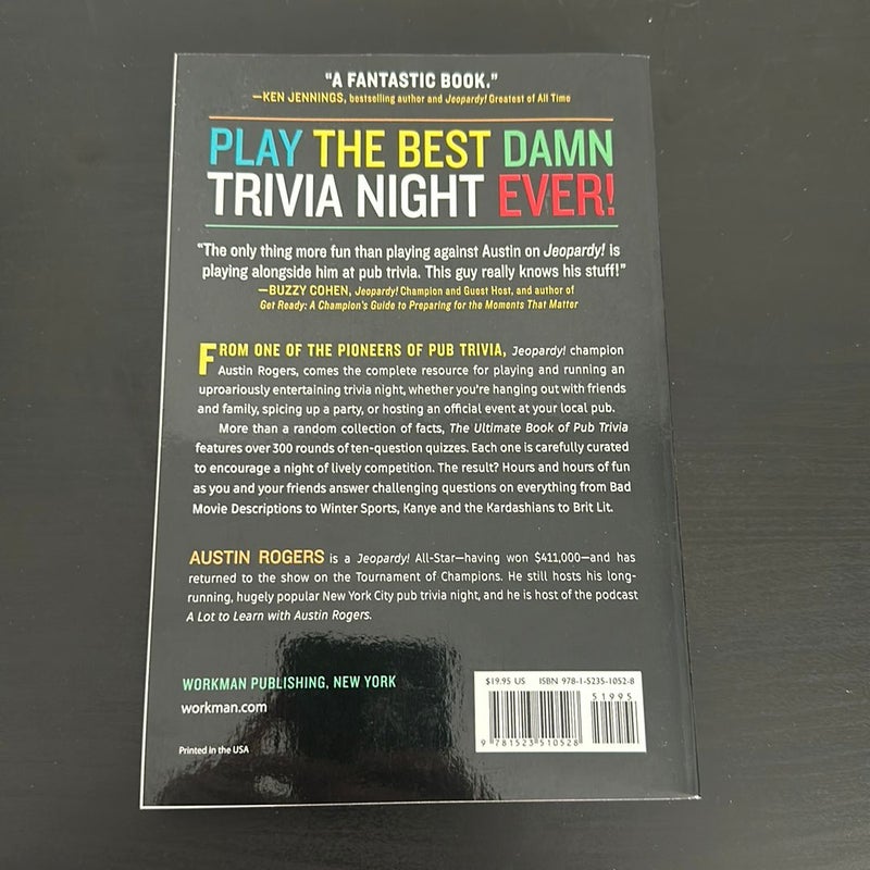 The Ultimate Book of Pub Trivia by the Smartest Guy in the Bar