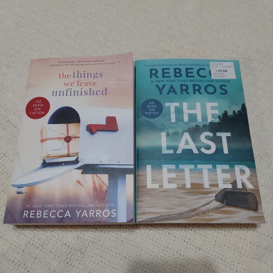 The Last Letter and The Things We Leave Unfinished 