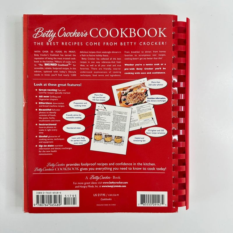 Betty Crocker’s Cookbook, 2000 2001, General Mills