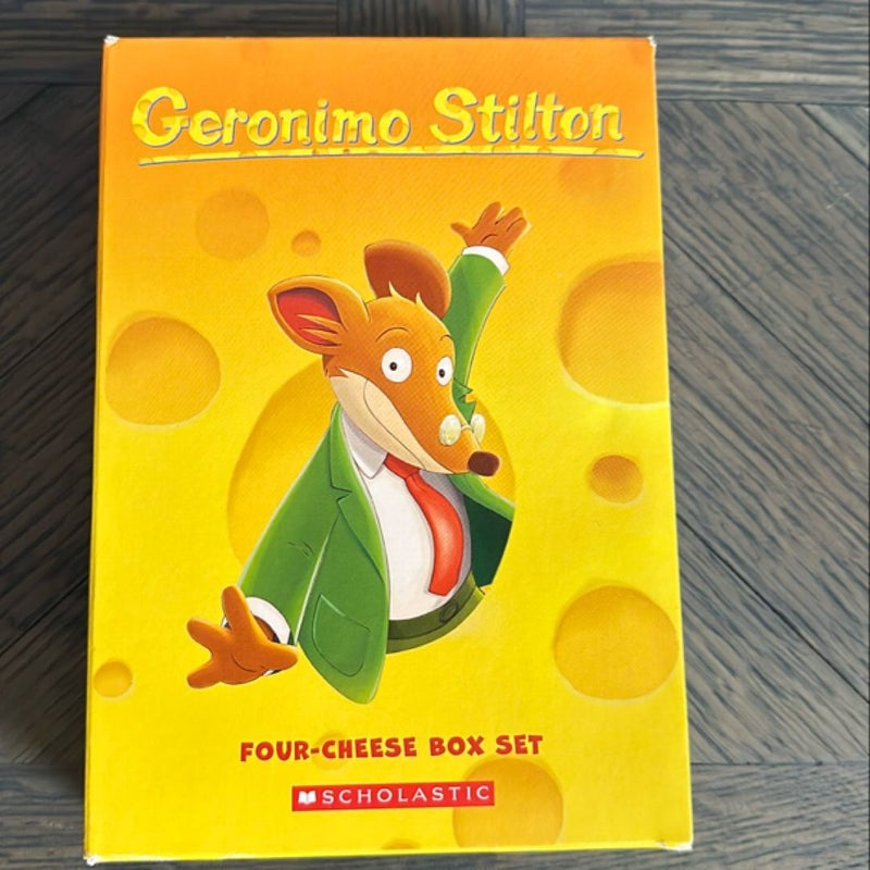 Geronimo Stilton Four Cheese Box Set (Books 1-4)