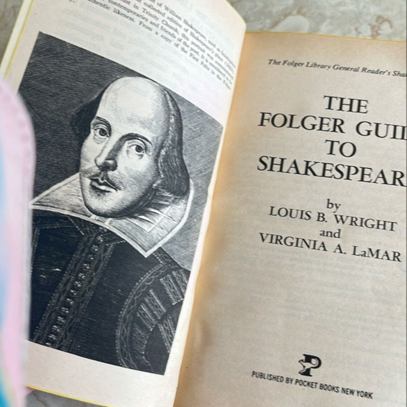 Folger Guide to Shakespeare