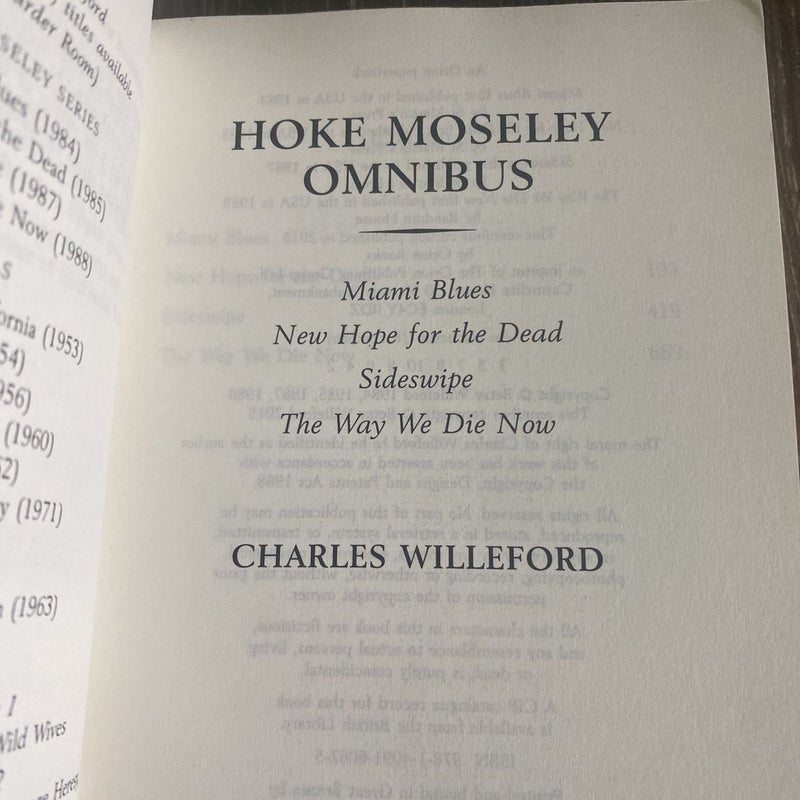 Hoke Moseley Omnibus