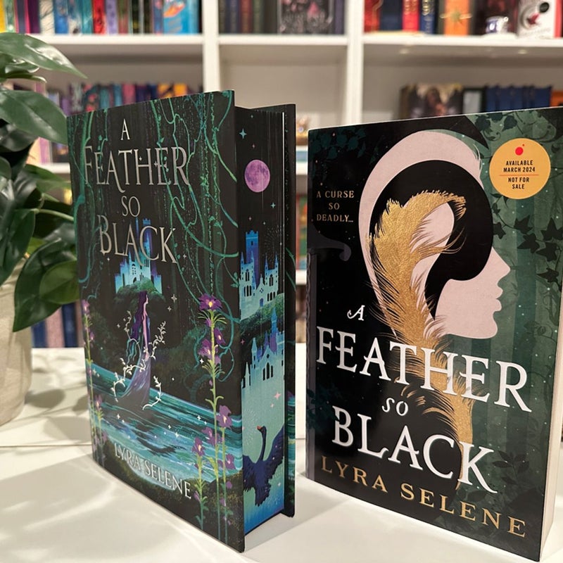 A Feather So Black by Lyra Selene , Hardcover Pangobooks