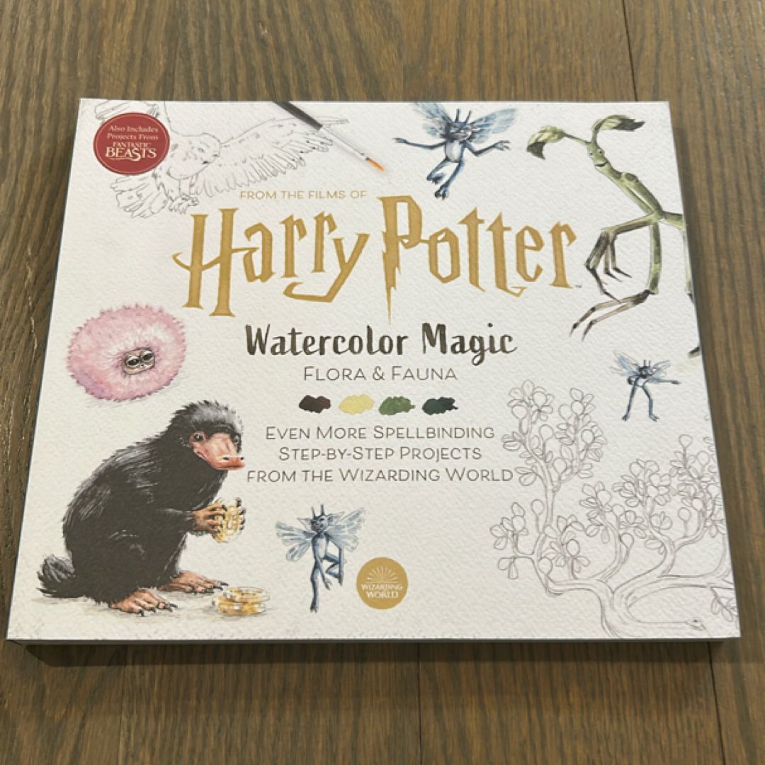 Harry Potter: Watercolor Magic: Flora and Fauna