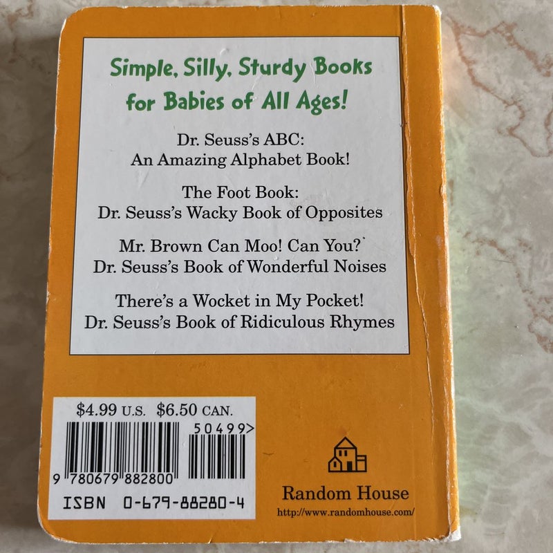 Hop on Pop & Foot Book bundle 