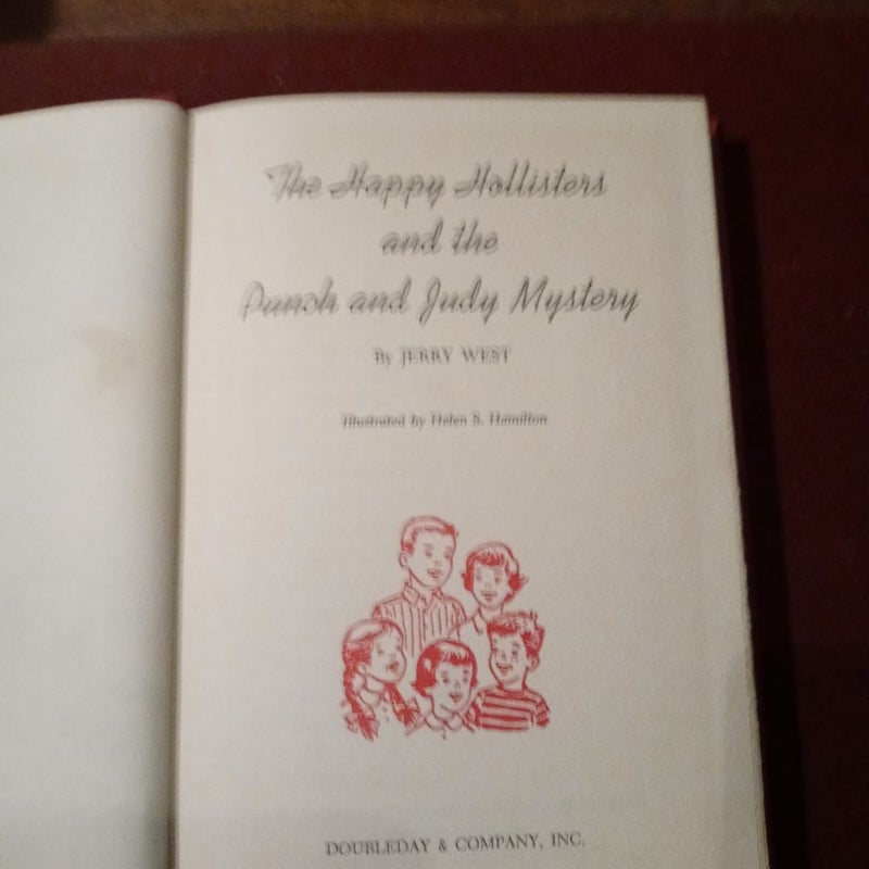 The happy Hollisters and the Punch and Judy mystery