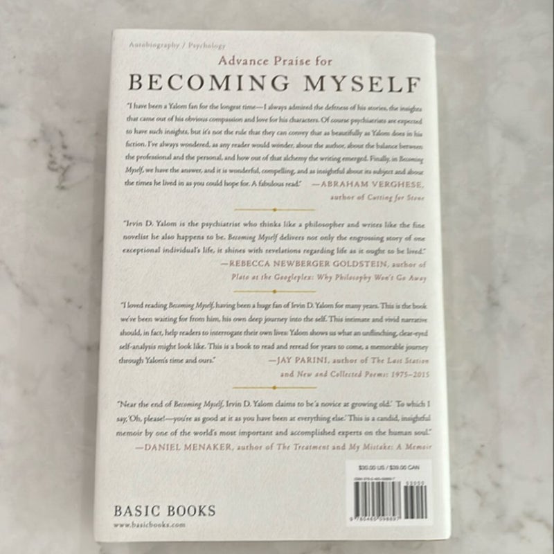 Becoming Myself