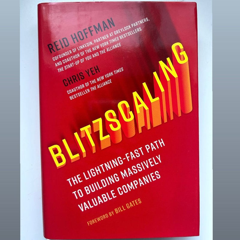 Blitzscaling **SIGNED COPY**