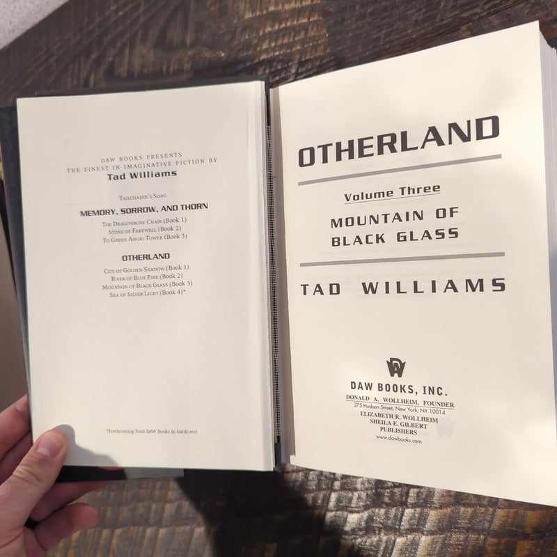 Otherland - Full series in 1st Edition/1st Printing Hardcover