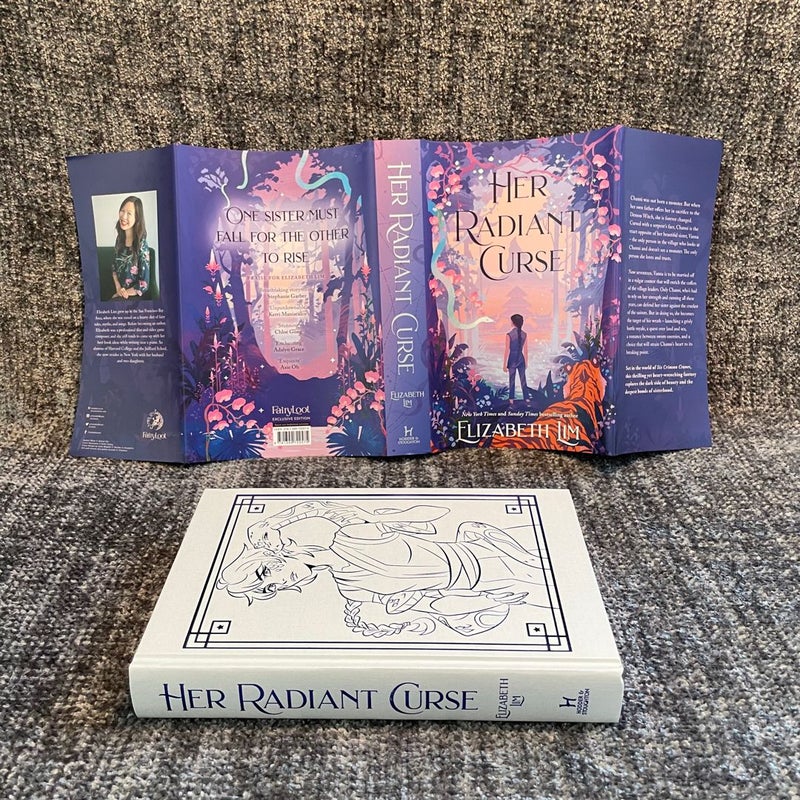 Her Radiant Curse Fairyloot HAND SIGNED